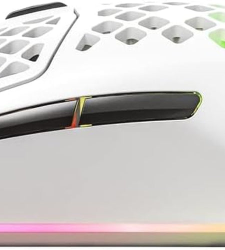Aerox 3 Wireless - Super Light Gaming Mouse - 18,000 CPI Truemove Air Optical Sensor - Ultra-Lightweight 68G Water Resistant Design - 200 Hour Battery Life – Snow