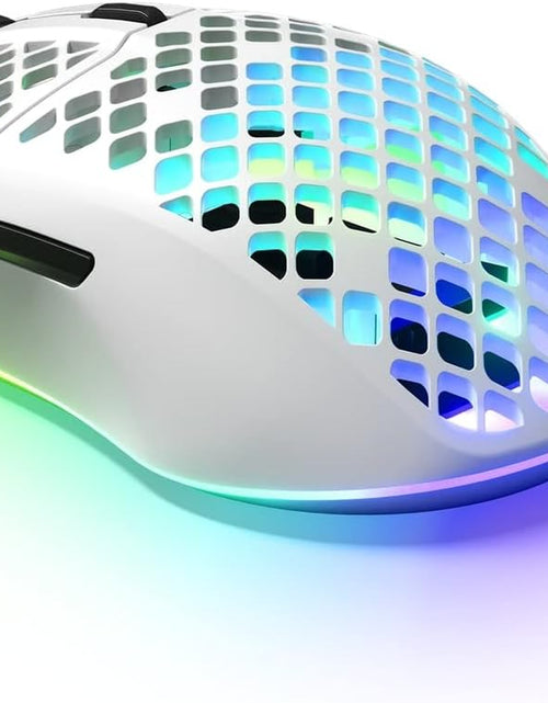 Load image into Gallery viewer, Aerox 3 Wireless - Super Light Gaming Mouse - 18,000 CPI Truemove Air Optical Sensor - Ultra-Lightweight 68G Water Resistant Design - 200 Hour Battery Life – Snow
