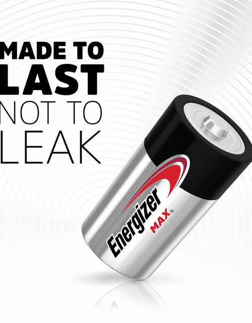 Load image into Gallery viewer, MAX C Batteries, Premium Alkaline C Cell Batteries (8 Battery Count)
