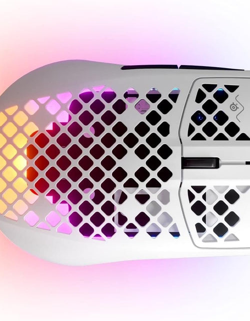 Load image into Gallery viewer, Aerox 3 Wireless - Super Light Gaming Mouse - 18,000 CPI Truemove Air Optical Sensor - Ultra-Lightweight 68G Water Resistant Design - 200 Hour Battery Life – Snow
