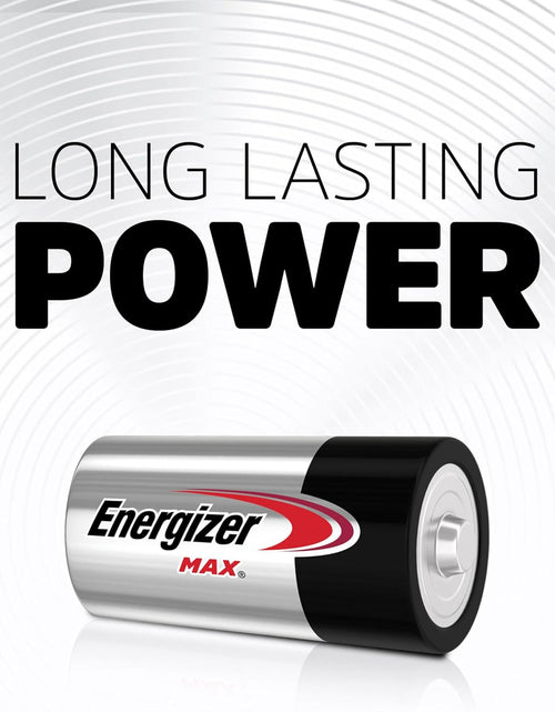 Load image into Gallery viewer, MAX C Batteries, Premium Alkaline C Cell Batteries (8 Battery Count)
